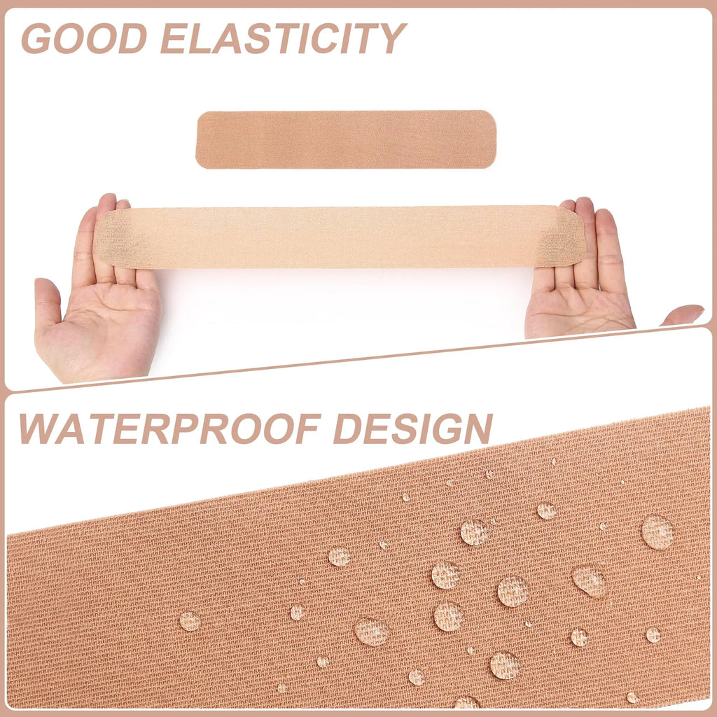 Pre-Cut Kinesiology Tape – 5cm×5m Waterproof Elastic Muscle Support
