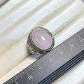 Natural Lapis & Tiger's Eye Ring – Adjustable Vintage Gemstone Ring for Men & Women