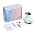 Electric Cupping Massager 9 Levels Suction Red Light Gua Sha Scraper Steel Beads LED Display Rechargeable Portable