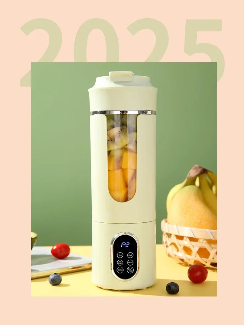 Portable USB Juice Blender Cup – Rechargeable Mini Smoothie Maker