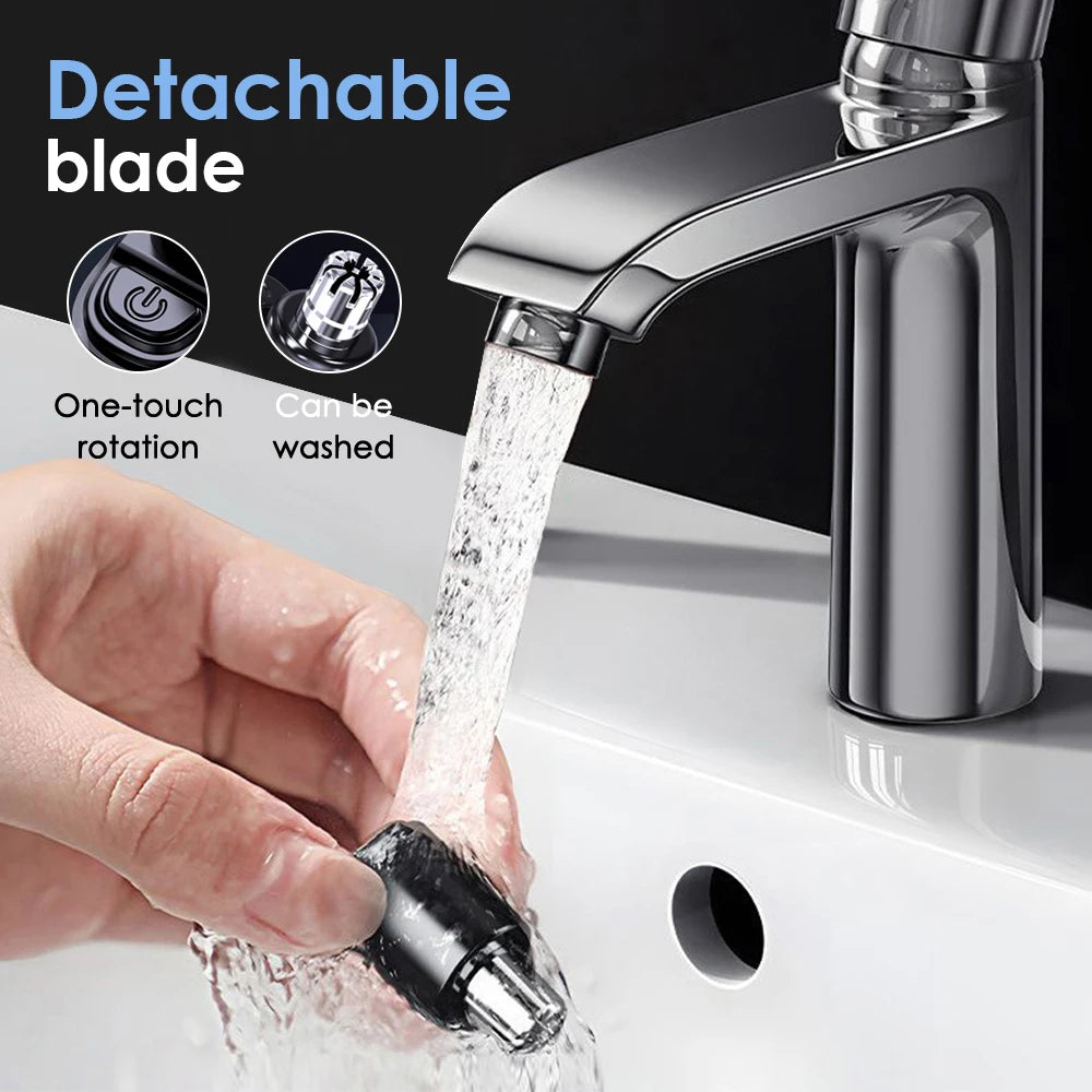 Electric Nose Hair Trimmer Mini Implement Shaver Clipper for Men Women Ear Neck Eyebrow Trimmer Shaver Man's Clean Trimer