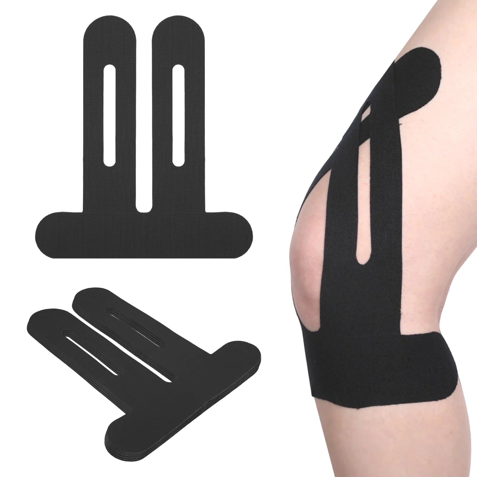 Kinesiology Knee Tape – 10-Pack Waterproof & Elastic Athletic Support