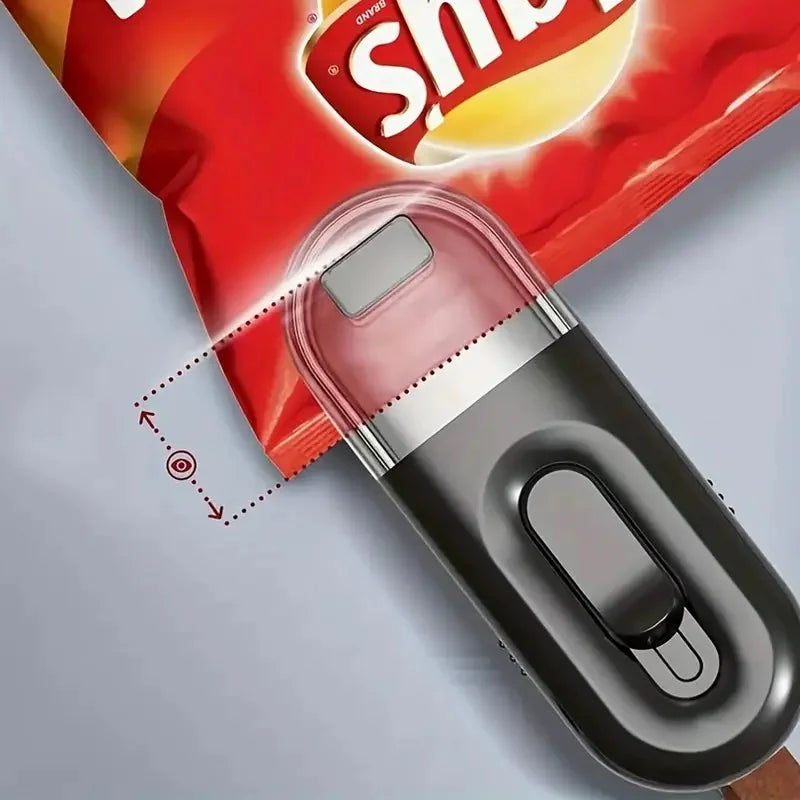 Mini Plastic Bag Sealing Machine - An Ideal Choice for Food, Snacks, and Kitchen Supplies (Excluding Batteries)
