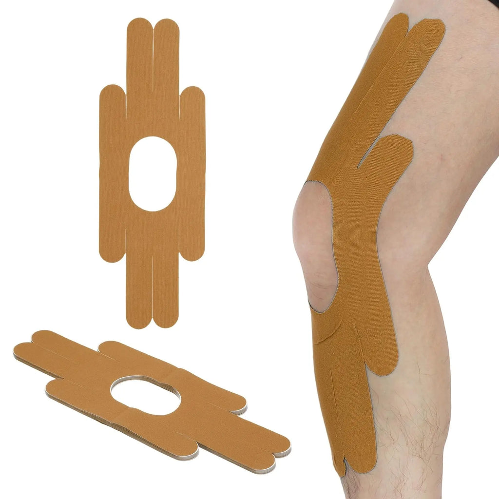 Kinesiology Knee Tape – Elastic Pain Relief & Athletic Recovery Strips