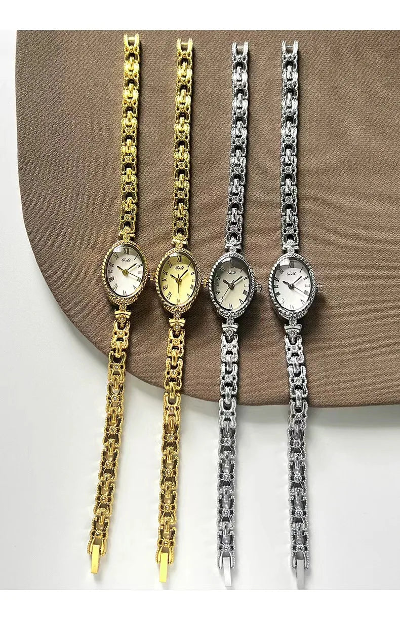 Gold Bracelet Watch for Women – Waterproof Fashion Quartz