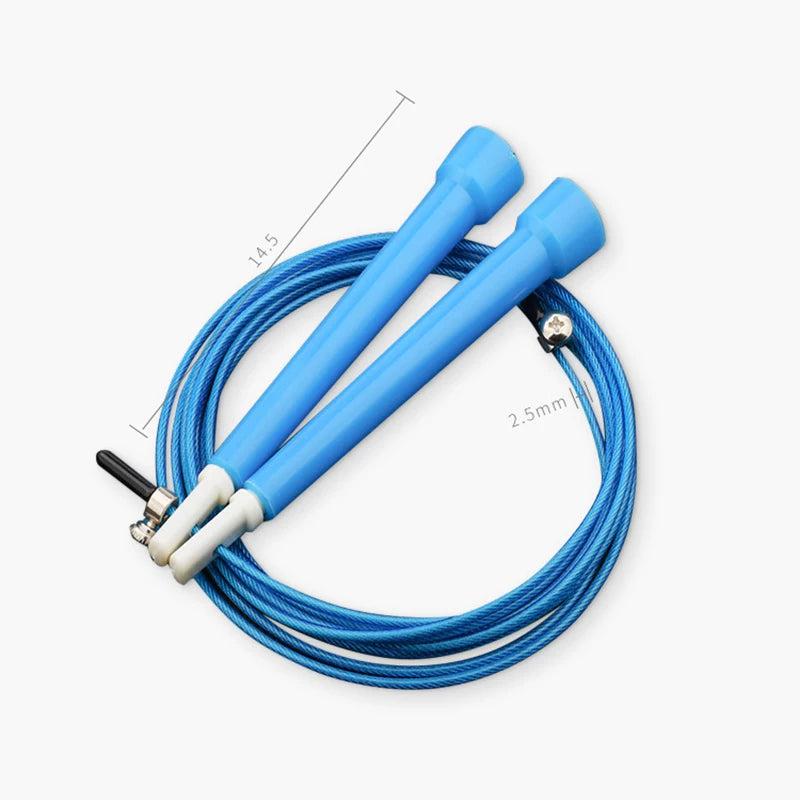 Steel Wire Speed Jump Rope – 3M Cable Fitness Skipping Rope