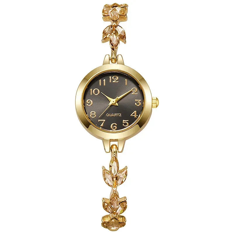 Elegant Rhinestone Bracelet Watch for Women – Luxury Quartz Gift