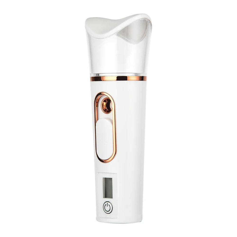 Mist Facial Sprayer – Rechargeable Portable Skin Humidifier & Nebulizer
