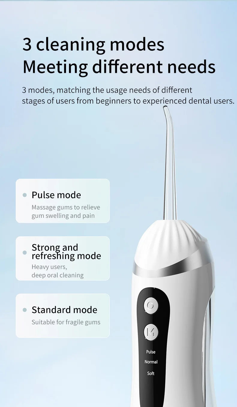 Electric Oral Irrigator | Water Flosser for Deep Gum & Teeth Cleaning