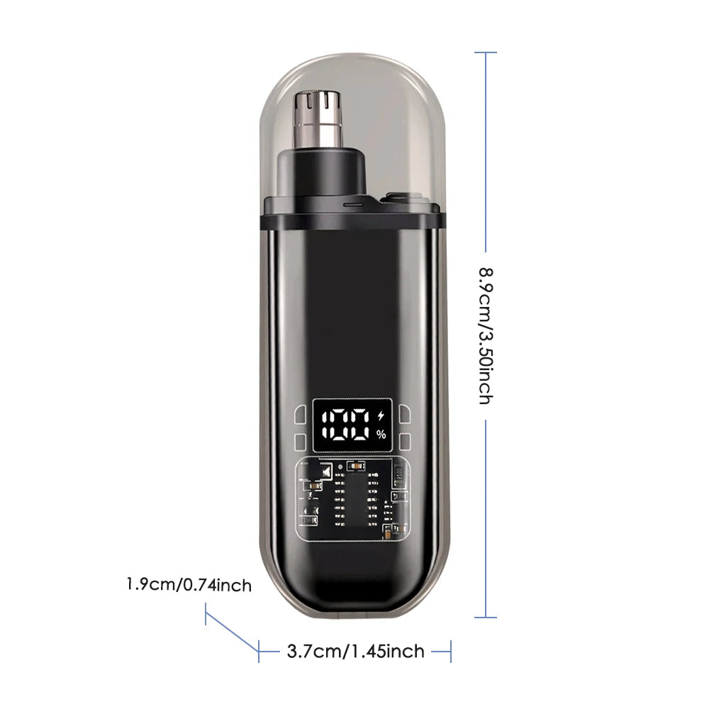 Electric Nose Hair Trimmer Mini Implement Shaver Clipper for Men Women Ear Neck Eyebrow Trimmer Shaver Man's Clean Trimer