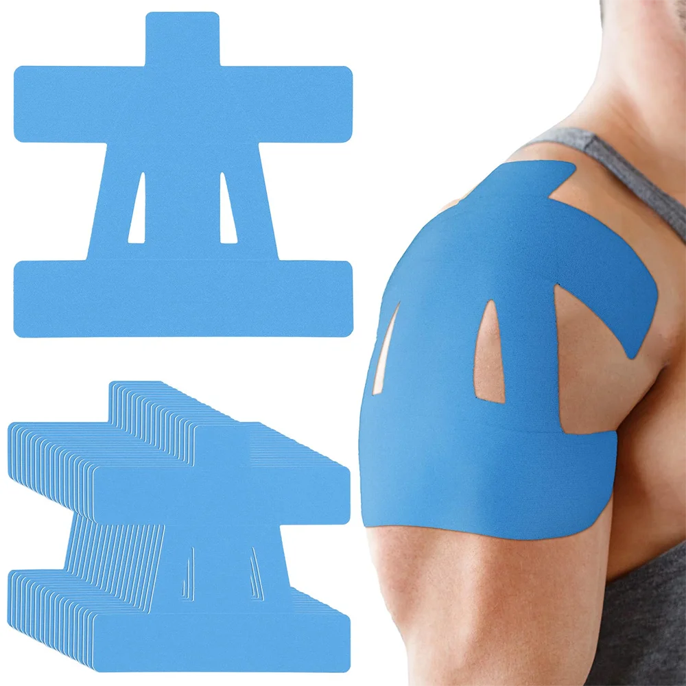 Kinesiology Shoulder Tape – 10pcs Precut Waterproof Pain Support