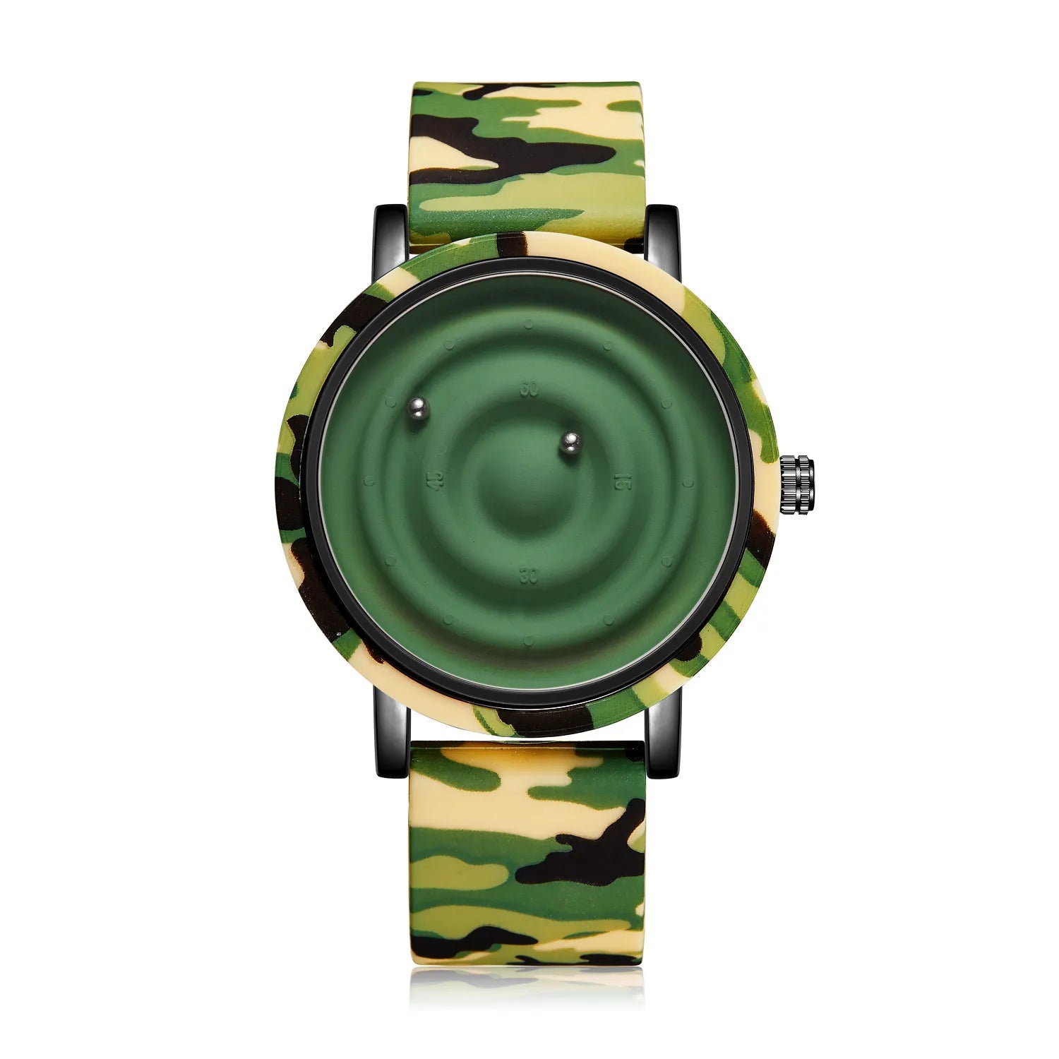 Magnetic Pointer Watch – Waterproof Quartz for Men & Women