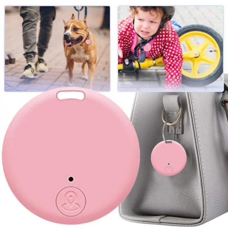 Mini GPS Bluetooth Tracker – Anti-Lost Keychain for Keys, Pets & Wallet
