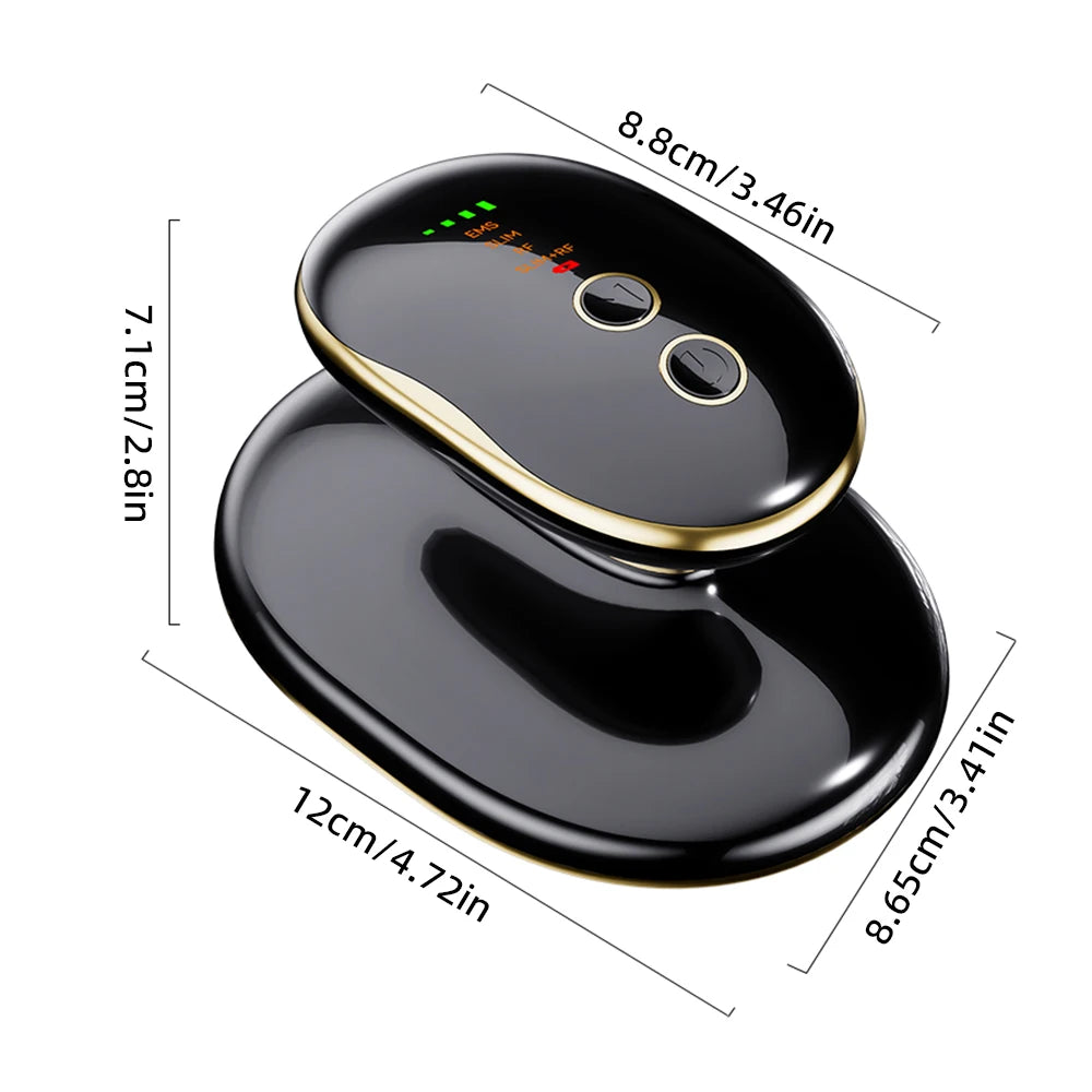 LED Face & Body Massager – 4 Modes Color Light Vibration Skin Care Tool