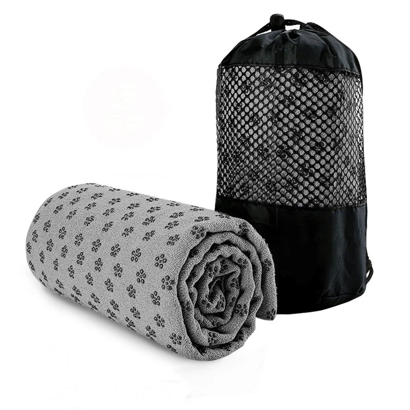 Non-Slip Hot Yoga Towel – Sweat-Absorbent Mat for Yoga, Pilates & Fitness