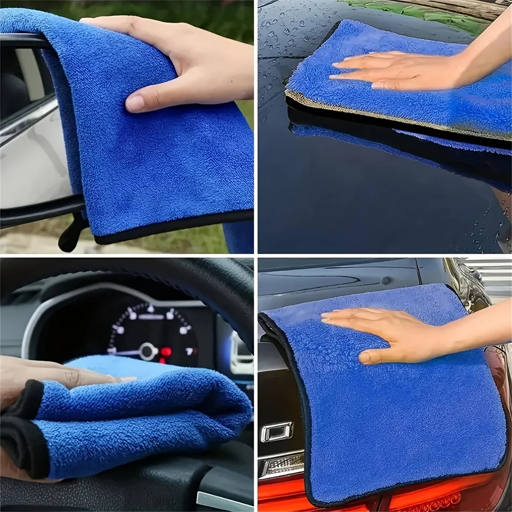 Microfiber Car Cleaning Towels | Ultra Absorbent Auto Detailing & Drying Cloth