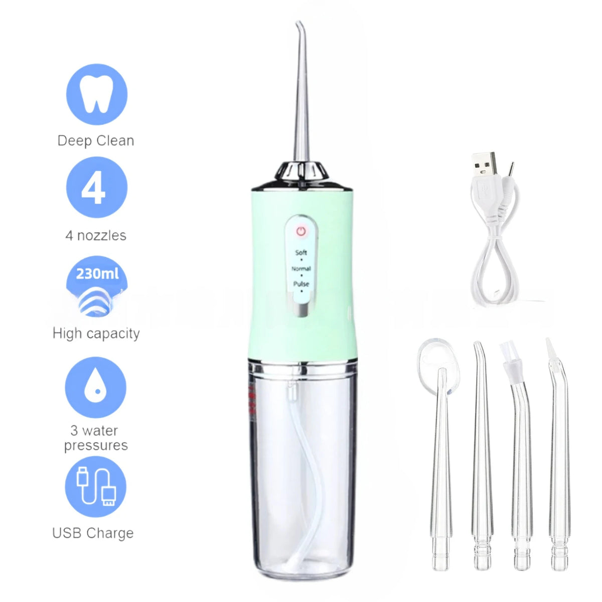 B36 Portable Oral Irrigator | Deep Cleaning & Gum Care