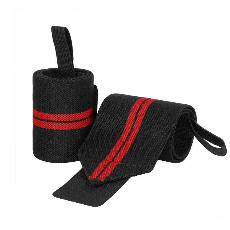 Wrist Support Wraps – Adjustable Gym Straps for Weightlifting & Crossfit