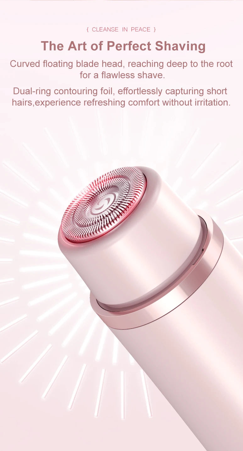 2-in-1 Waterproof Bikini + Face Trimmer – No Razor Burn, Worldwide Shipping