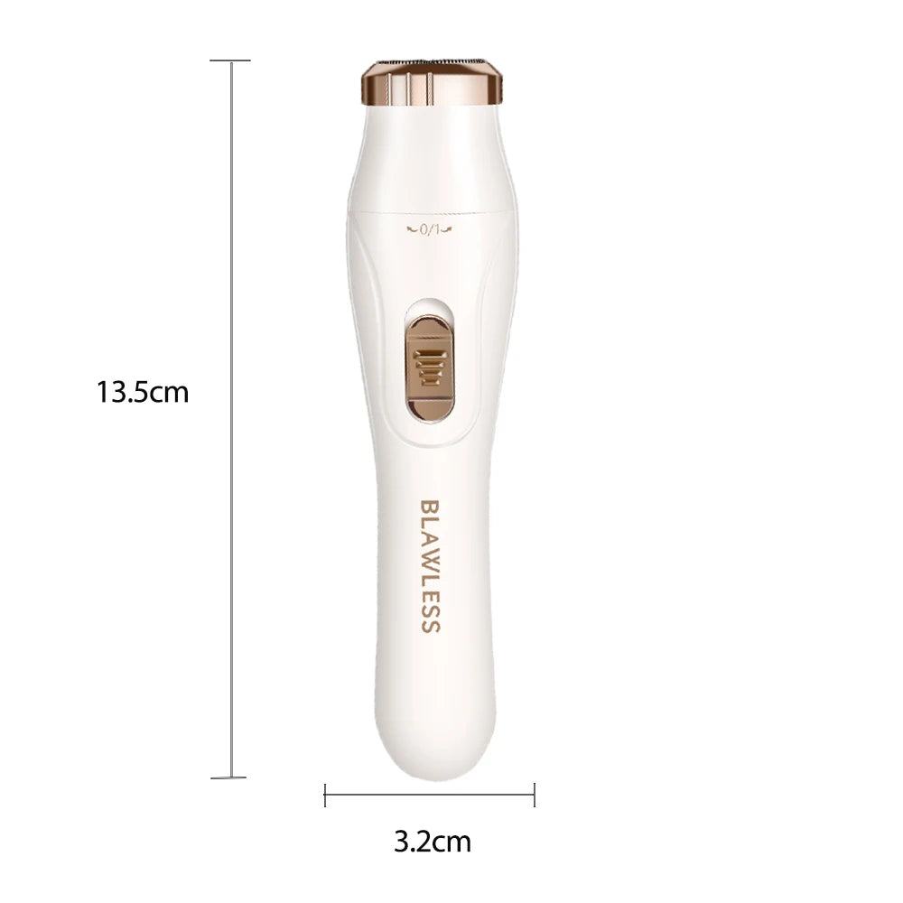 Portable Epilator for Women – Painless Hair Removal for Face & Body