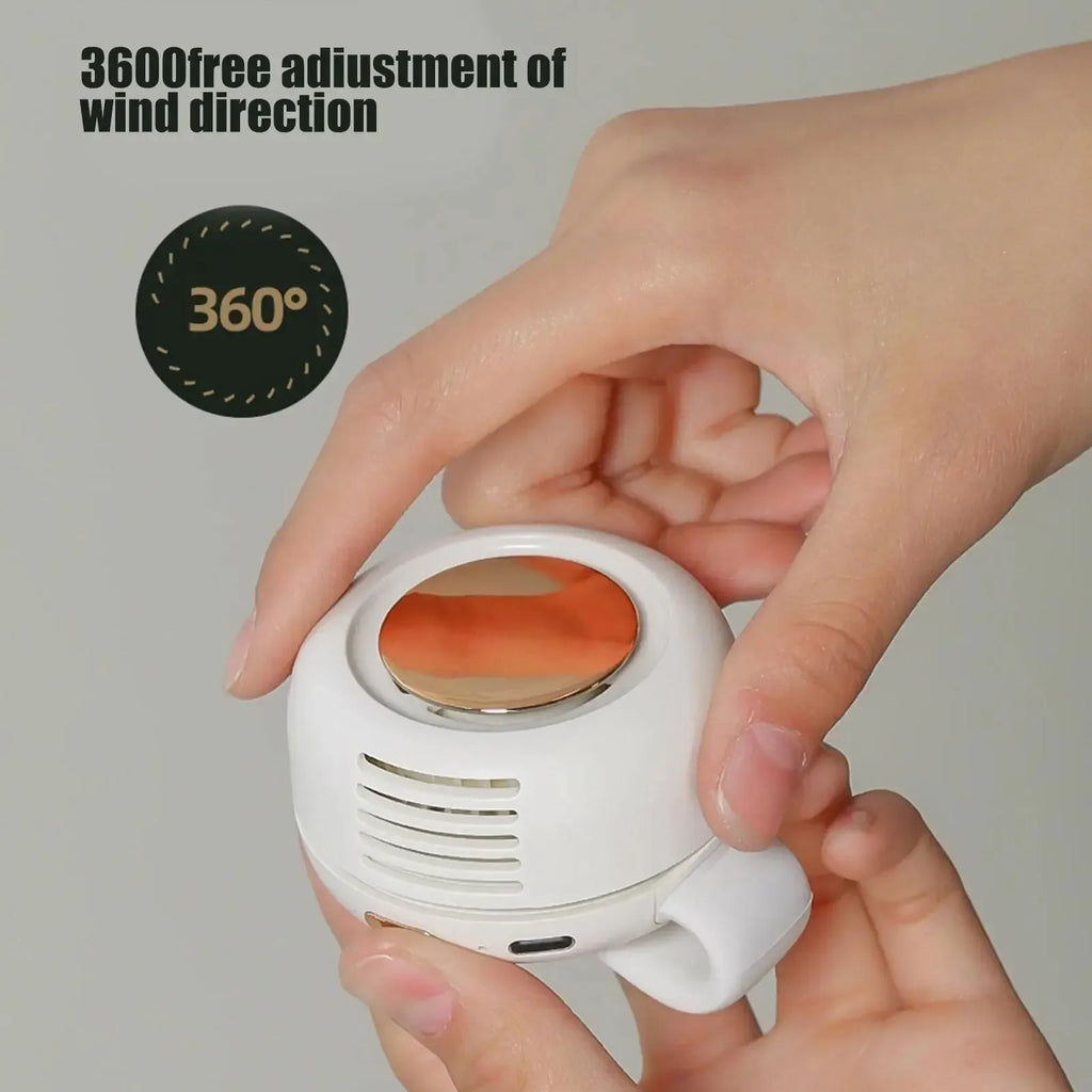 Mini Clip-On Fan – Portable Personal Cooling Fan with 3 Speeds