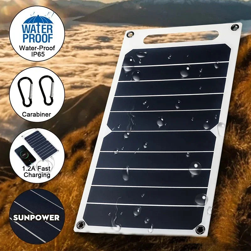 Portable USB Solar Charging Panel