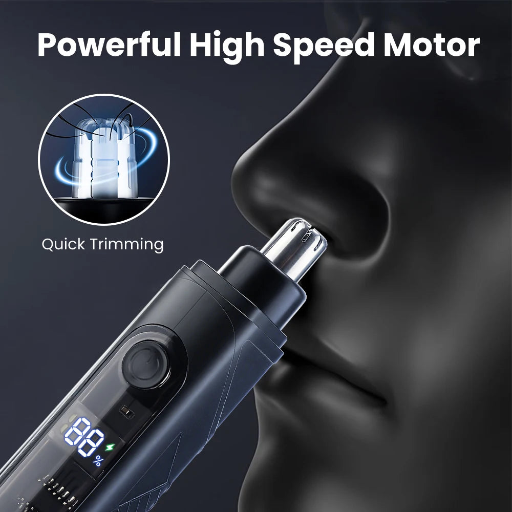 Electric Nose Hair Trimmer Mini Implement Shaver Clipper for Men Women Ear Neck Eyebrow Trimmer Shaver Man's Clean Trimer