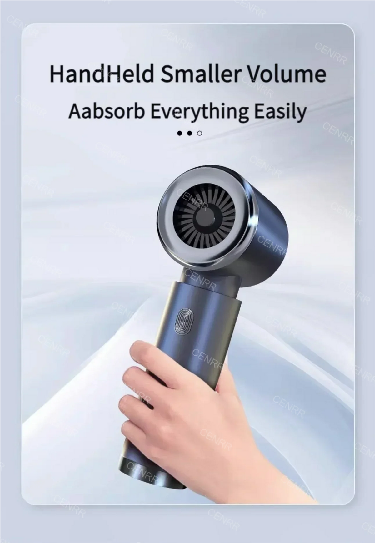 CENRR Car Vacuum Cleaner 210,000PA | Powerful Handheld Wireless Blower