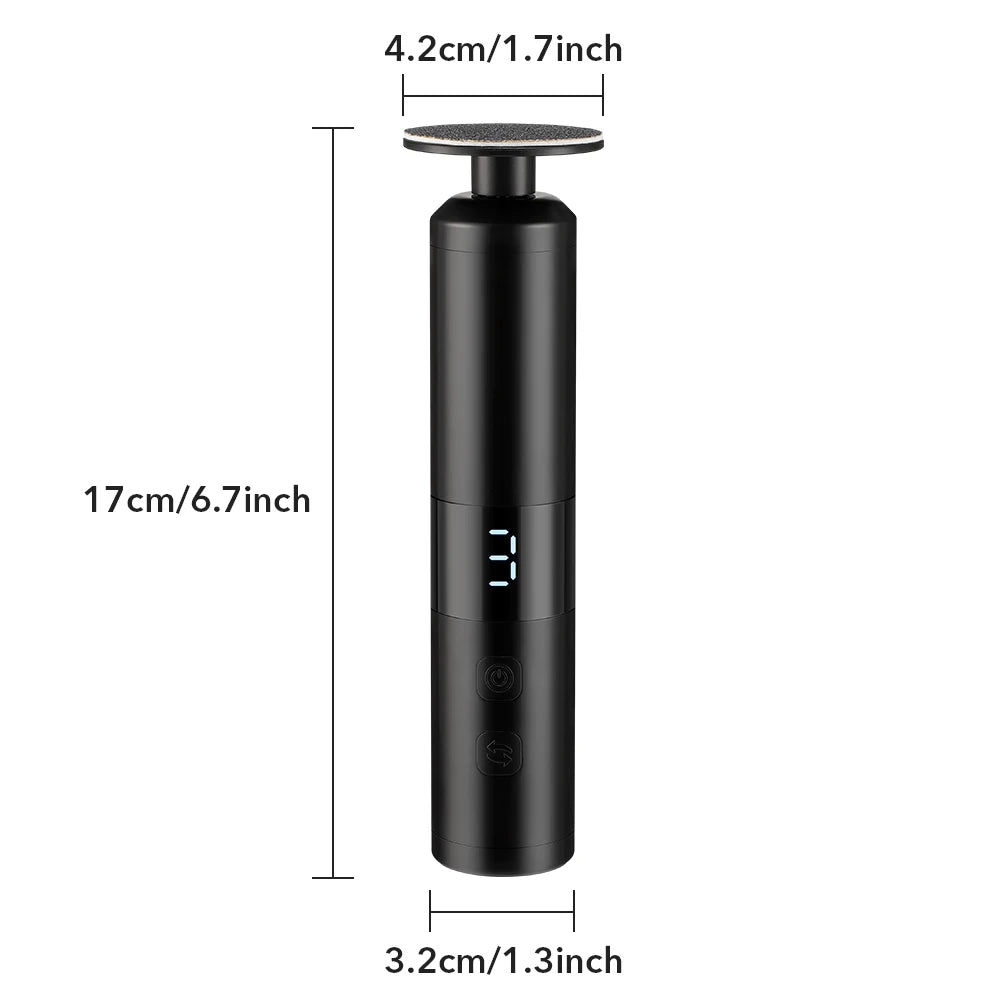 Electric Callus Remover – 6-Speed USB-C Rechargeable Pedicure Tool