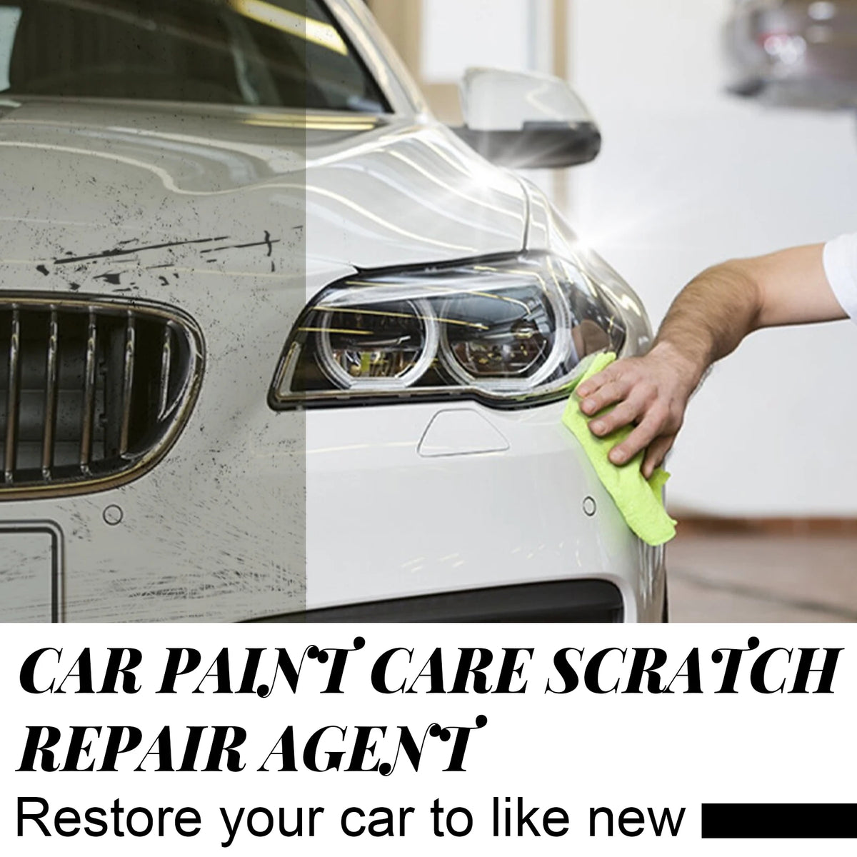 Car Scratch Remover Wax | Effective Paint Repair & Body Polish