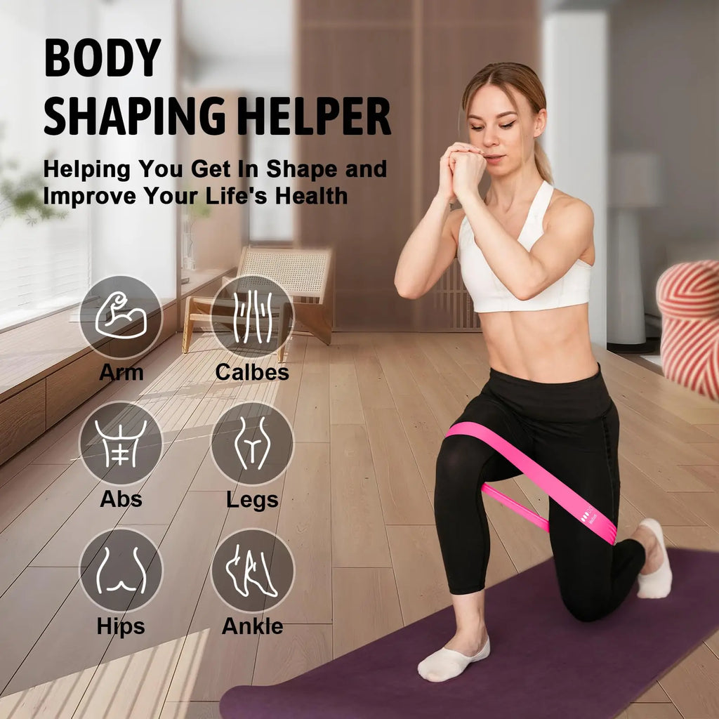 5-Level Gradient Resistance Bands – Loop Bands for Full Body Training