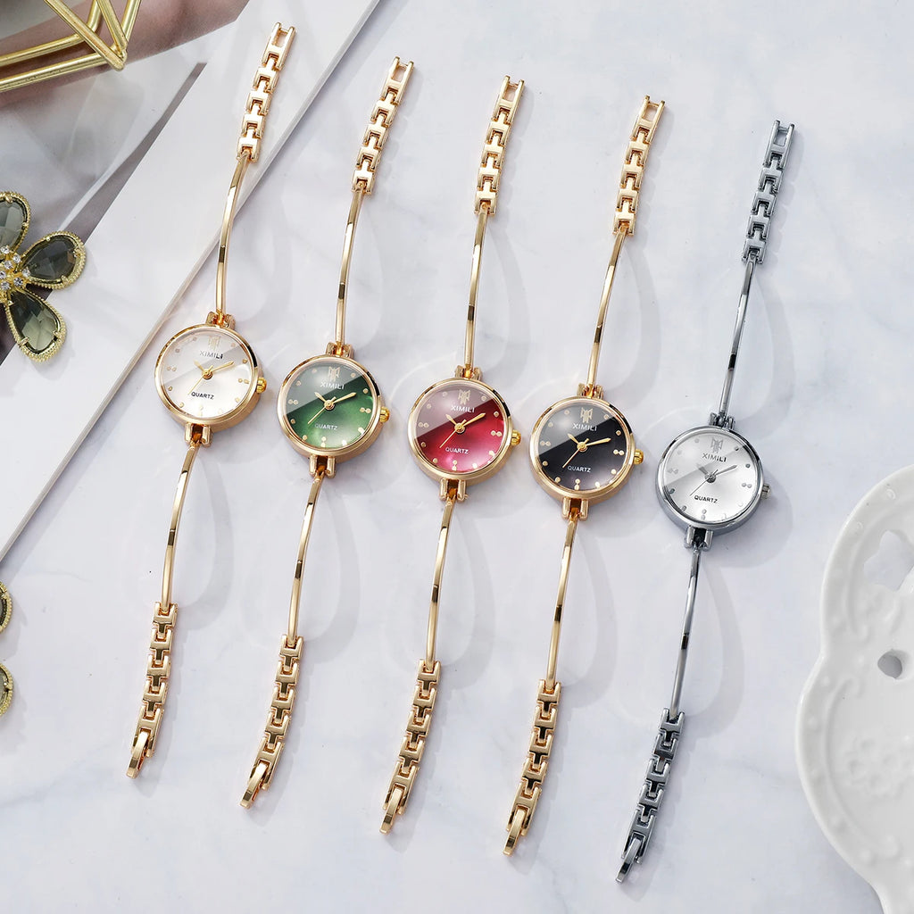 Fashion Women's Bracelet Bangle Quartz Watch – Elegant Ladies Wristwatch Gift