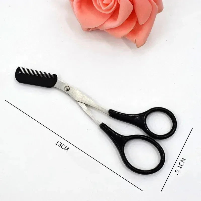 1PC Stainless Steel Eyebrow Trimmer