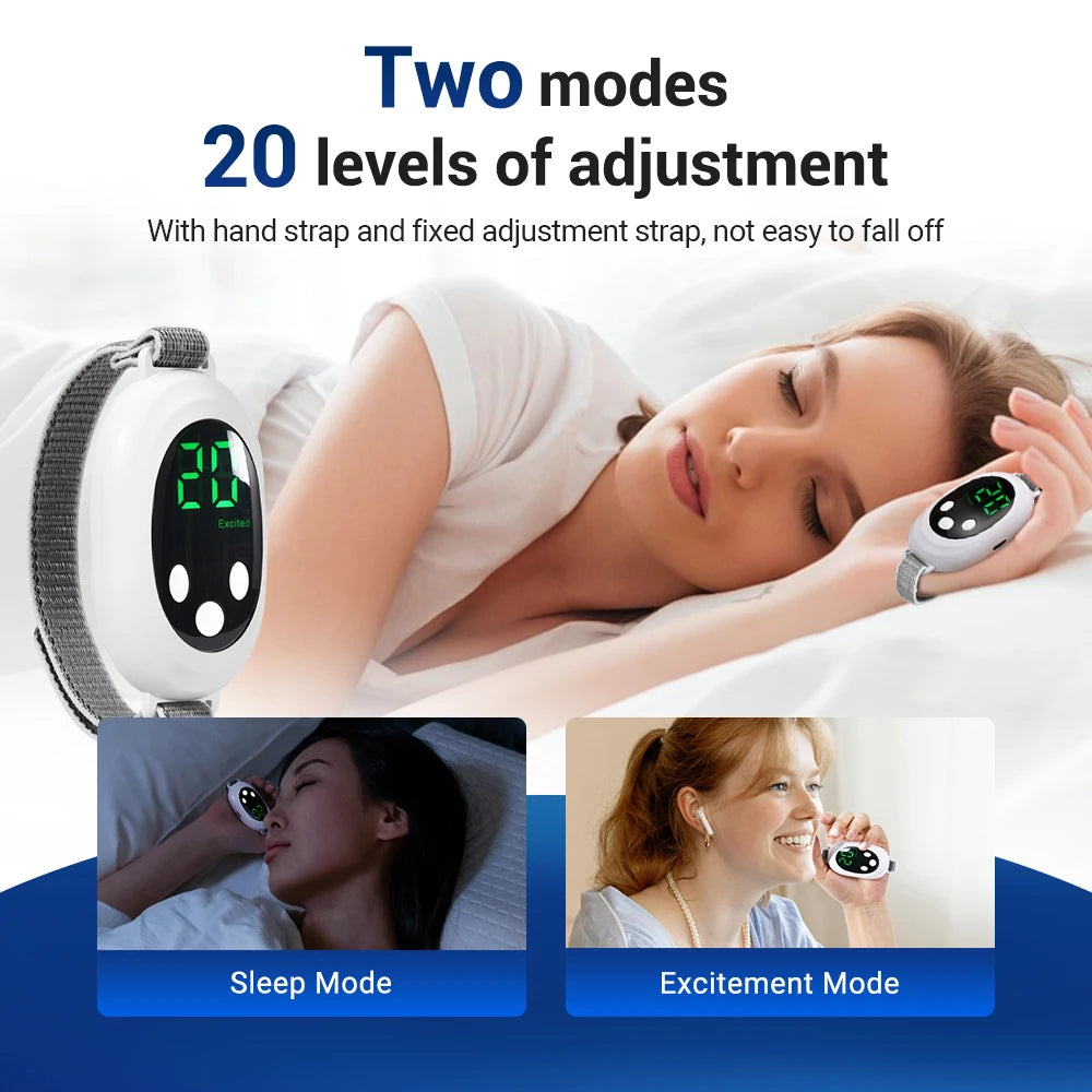 Sleep Aid Head Massager – Microcurrent Headband for Insomnia & Stress Relief