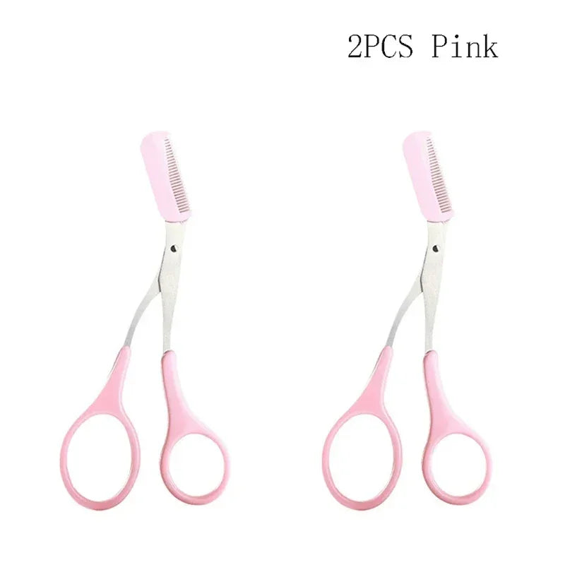 1PC Stainless Steel Eyebrow Trimmer