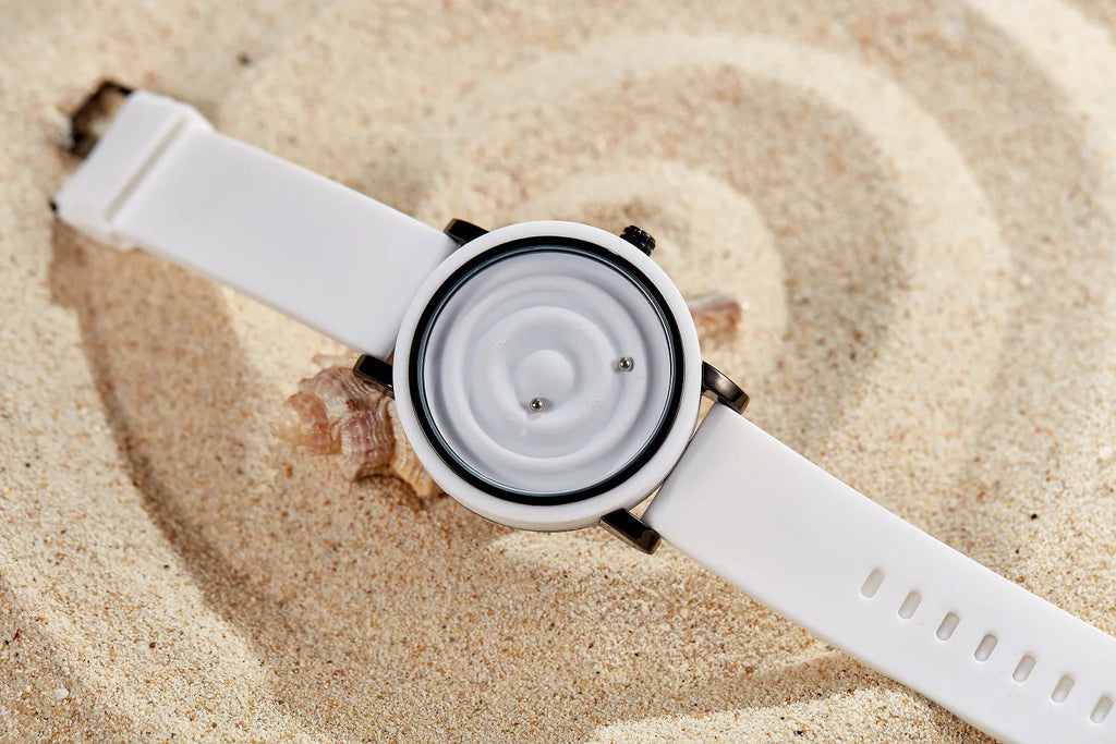 Magnetic Pointer Watch – Waterproof Quartz for Men & Women