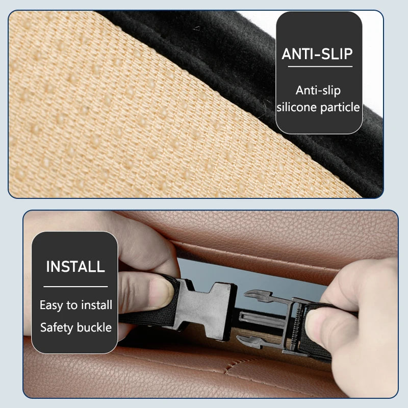 12V Heated Car Seat Cushion | Winter Warmer Seat Cover with 3 Heat Modes