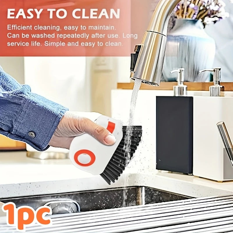 2-in-1 Groove Cleaning Brush | Window Track & Grout Crevice Cleaner Tool