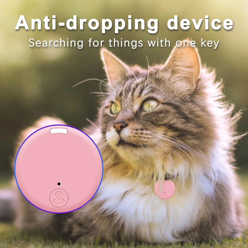 Mini GPS Bluetooth Tracker – Anti-Lost Keychain for Keys, Pets & Wallet
