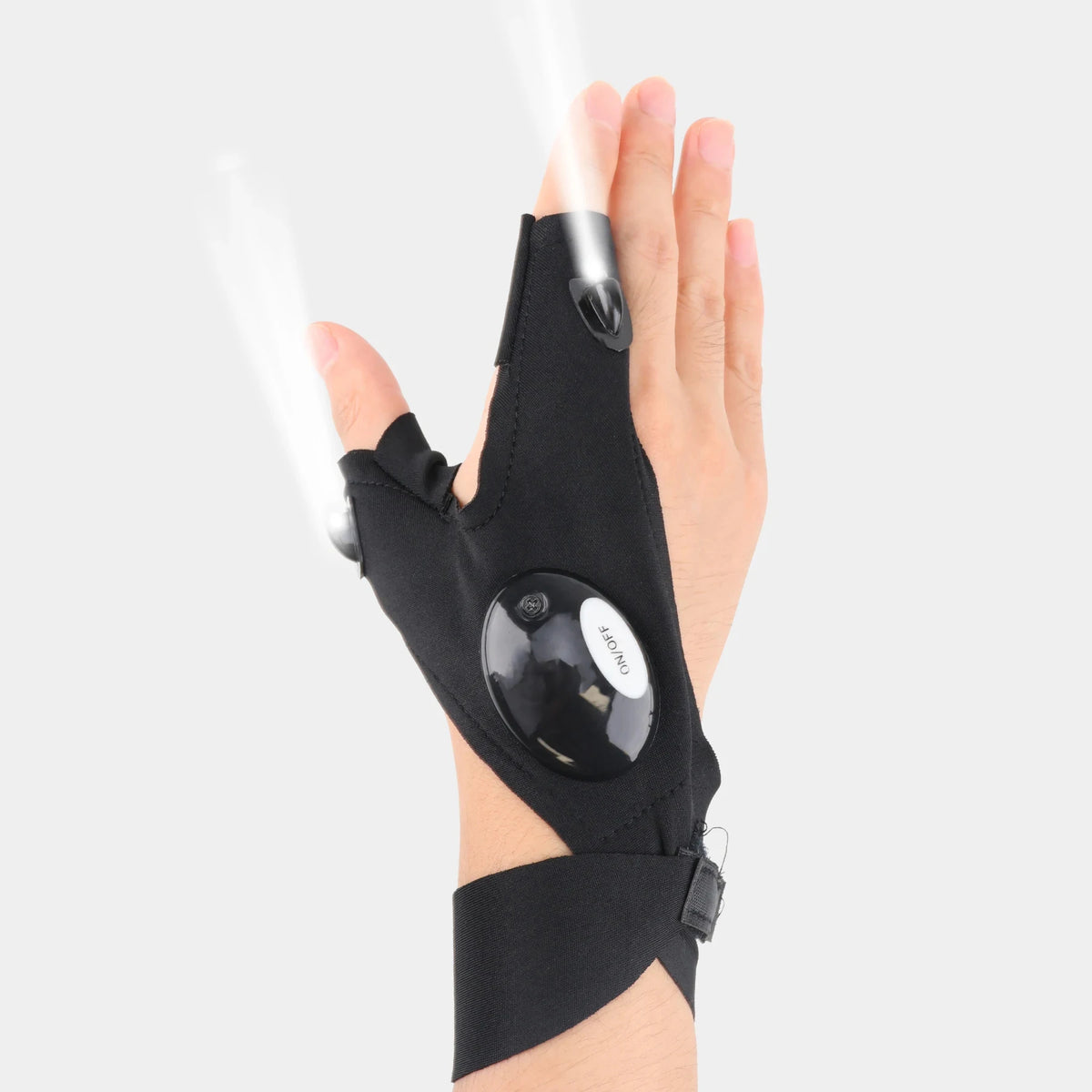 Hands-Free LED Flashlight Gloves