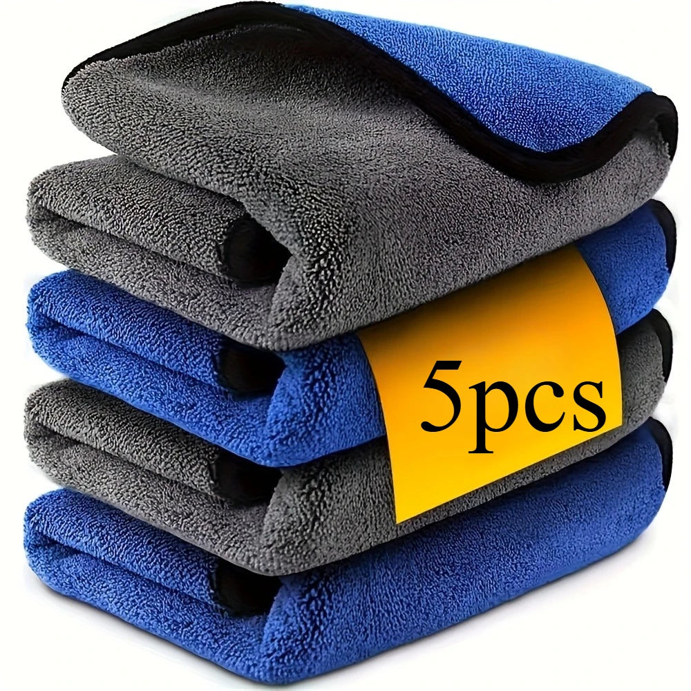 Microfiber Car Cleaning Towels | Ultra Absorbent Auto Detailing & Drying Cloth