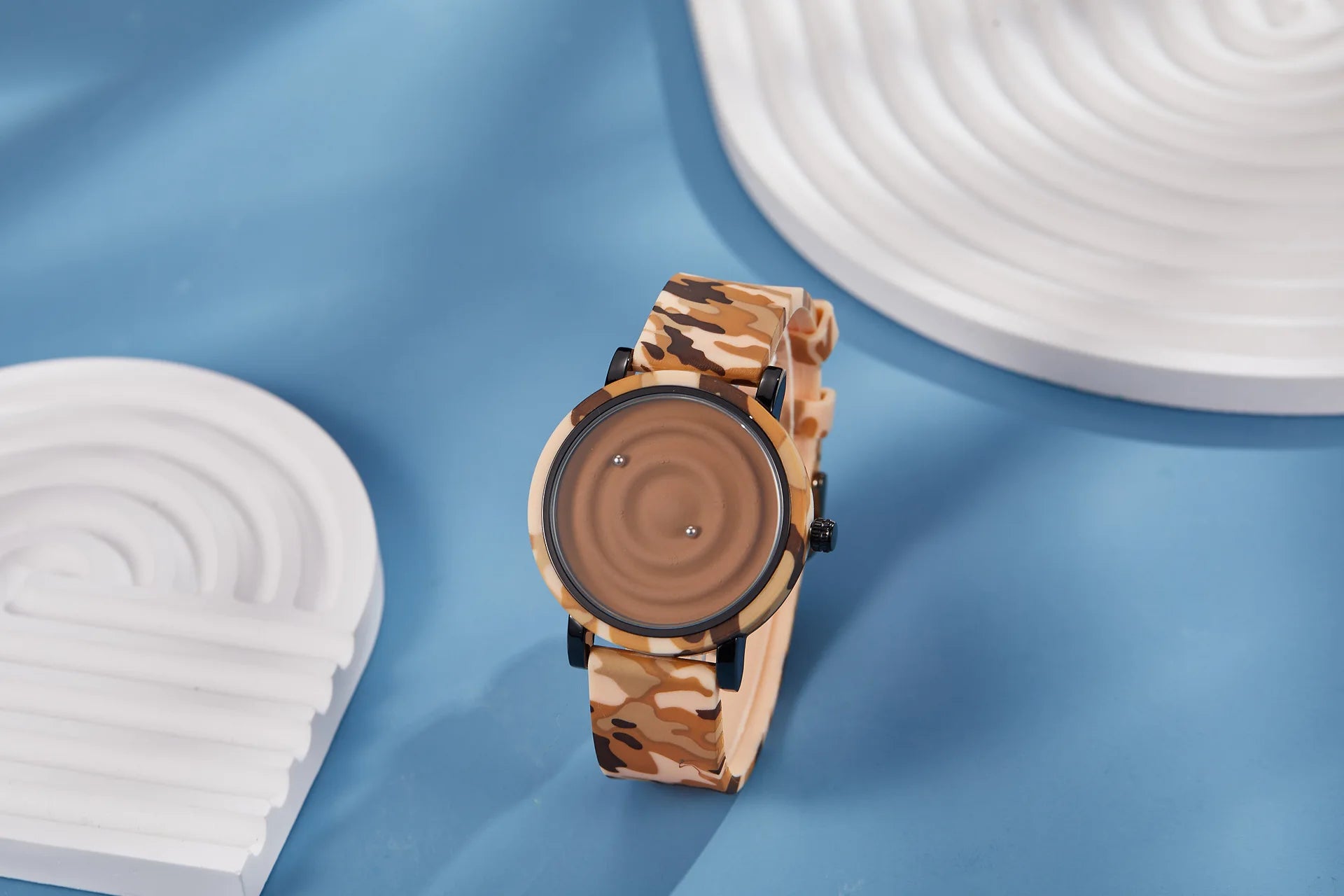 Magnetic Pointer Watch – Waterproof Quartz for Men & Women