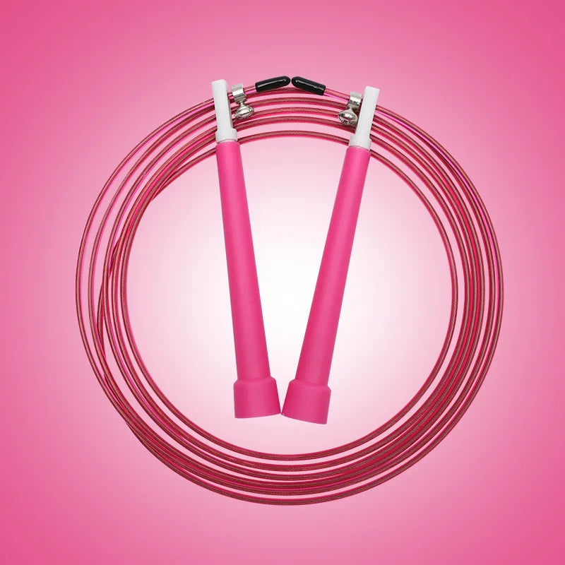 Steel Wire Speed Jump Rope – 3M Cable Fitness Skipping Rope