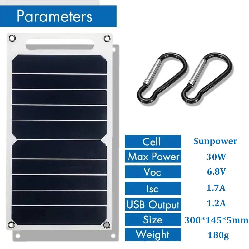 Portable USB Solar Charging Panel