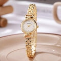 Luxury Small Dial Gold Women's Watch – Bracelet Strap Quartz