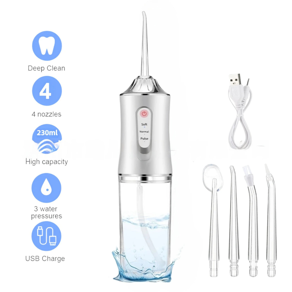 B36 Portable Oral Irrigator | Deep Cleaning & Gum Care