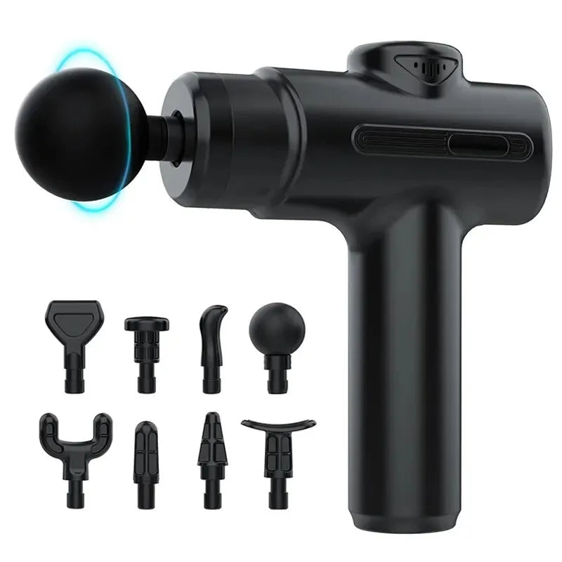 Electric Deep Tissue Massage Gun | 8 Heads for Full Body Muscle Recovery