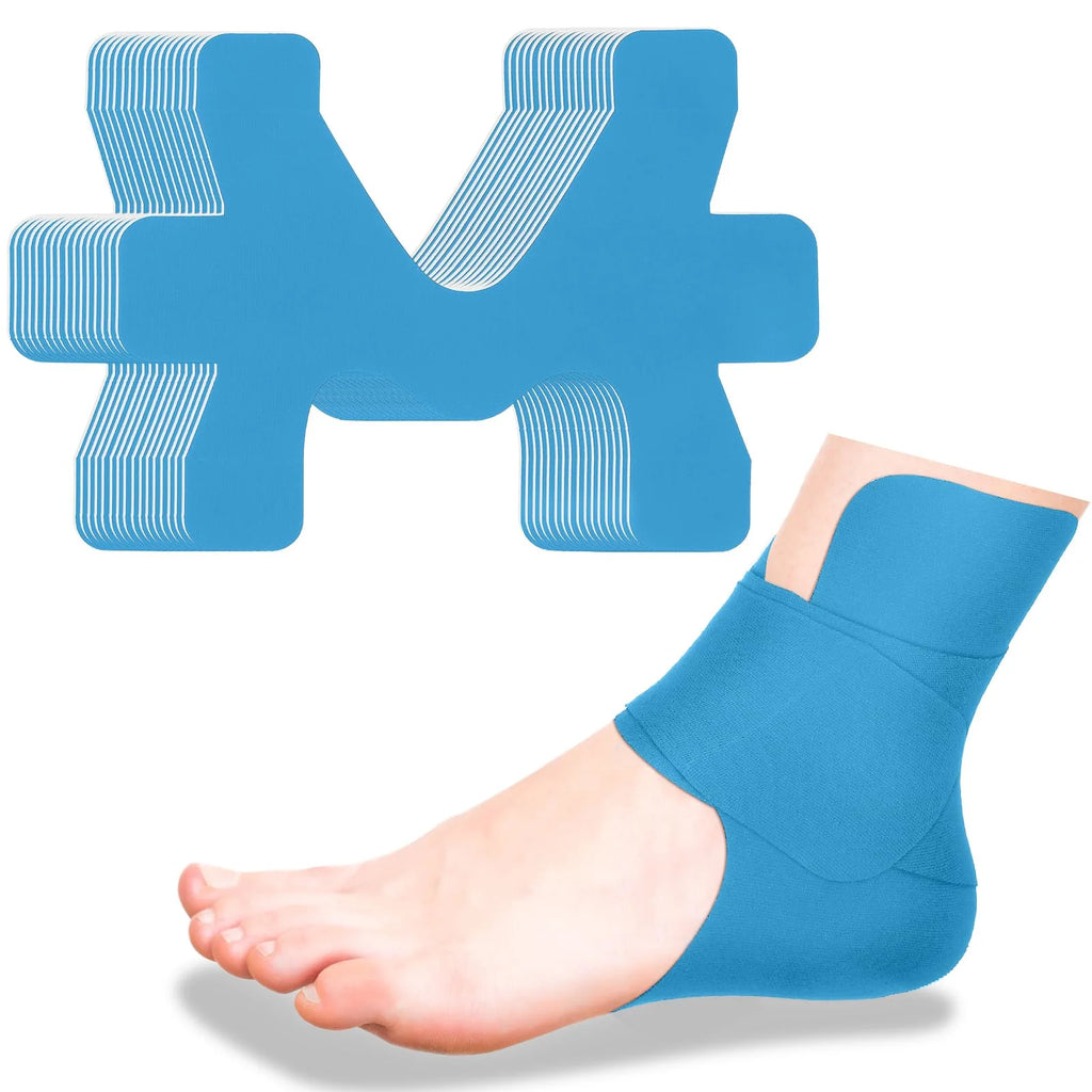 Kinesiology Ankle Tape – Breathable Elastic Strips for Sprain Prevention