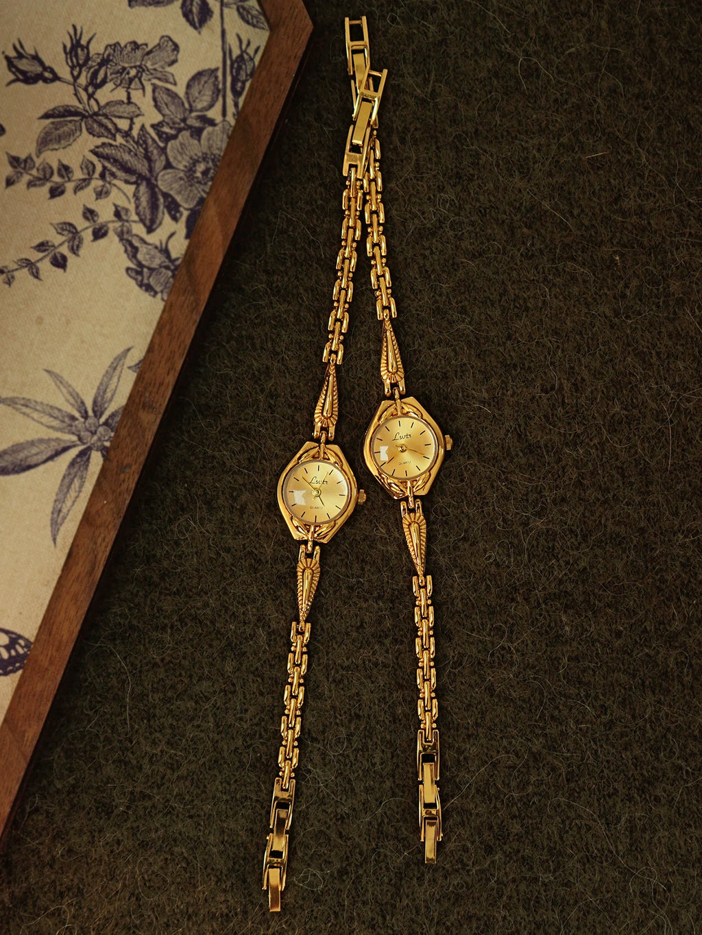 Gold French Classic Ladies Quartz Watch
