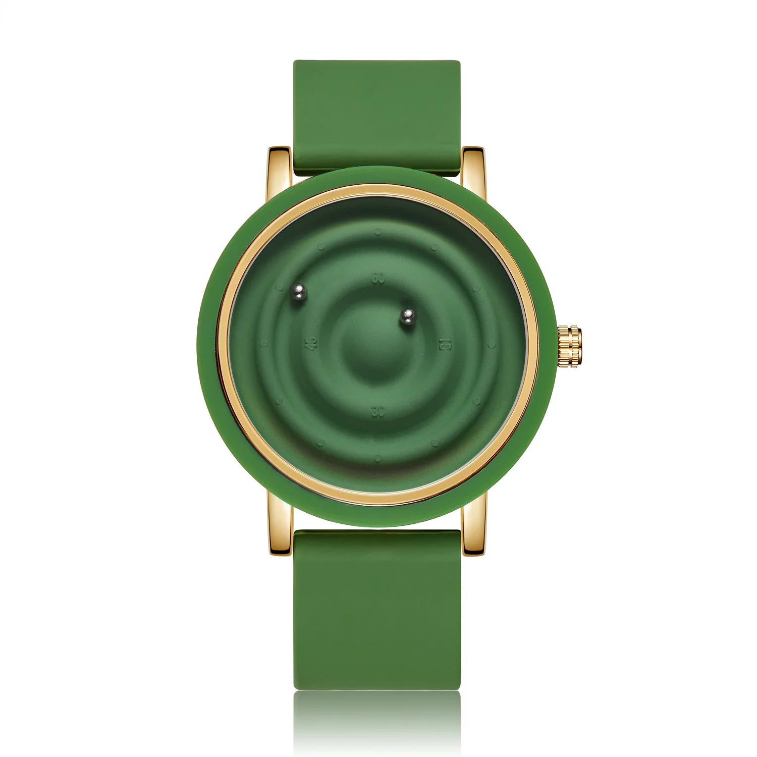 Magnetic Pointer Watch – Waterproof Quartz for Men & Women